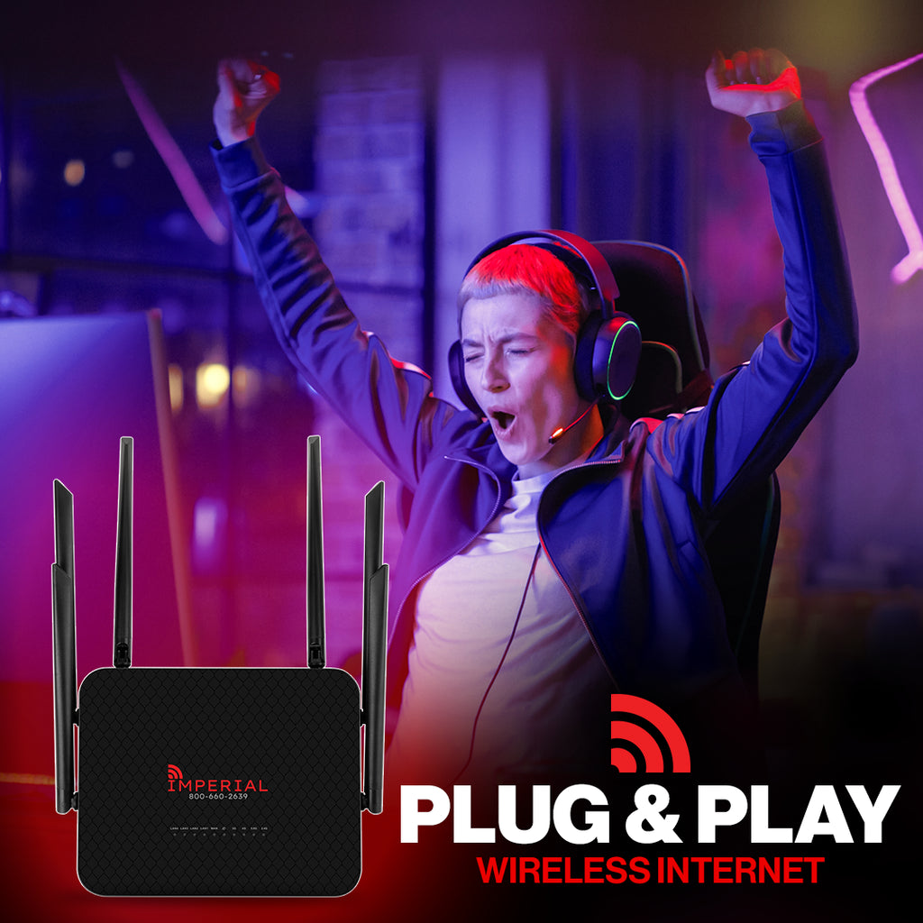 Why Imperial's Plug and Play Wireless Internet is the Best Choice for Unlimited Connectivity